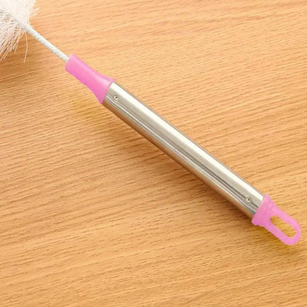 Long Handle Bottle Brush Cup Brush Kettle Brush Scrubbing Tool Cleaning Brushes - Aimall
