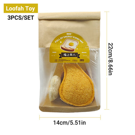 Cat Chew Toys 3PCS Soft Biting Toys Teeth Grinding Set For Kitten Training
