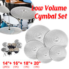 5 PCS Stand Drum Cymbal Mute Silencer Universal Fit for Most Standard Cymbals