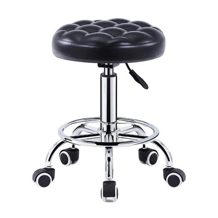 Bar Stool Swivel Height Adjustable Round Stool for Kitchen Bar Home Office