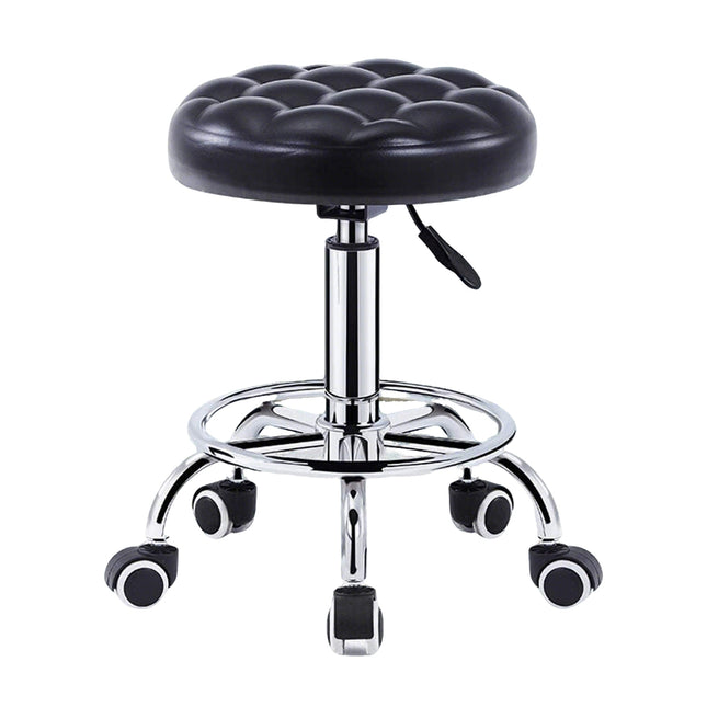 Bar Stool Swivel Height Adjustable Round Stool for Kitchen Bar Home Office