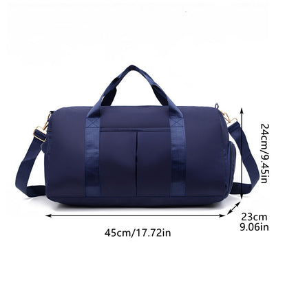 Waterproof Gym Bag Travel Duffle Sports Bag Wet Dry Large Tote for Men Women