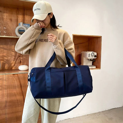 Waterproof Gym Bag Travel Duffle Sports Bag Wet Dry Large Tote for Men Women