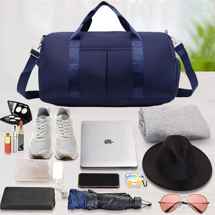 Waterproof Gym Bag Travel Duffle Sports Bag Wet Dry Large Tote for Men Women