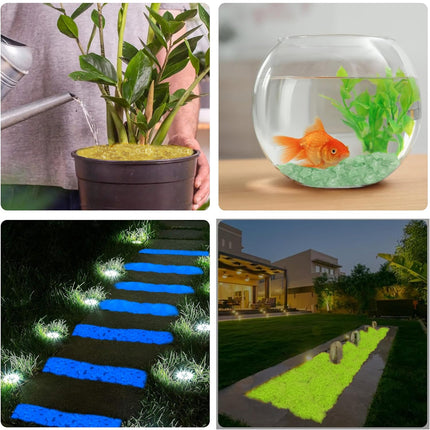 Luminous Stars Set 100PCS Fluorescent Five Pointed Plastic Stars DIY Decor