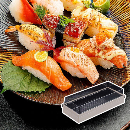 20 PCS Disposable Sushi Bento Lunch Boxes Takeaway Containers Food Grade Storage