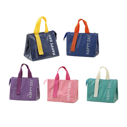 Large Capacity Lunch Bag Outdoor Picnic Aluminum Foil Portable Thermal Bag