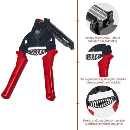 M-Type Nail Ring Pliers Professional Steel Cage Fastener Installation Tool