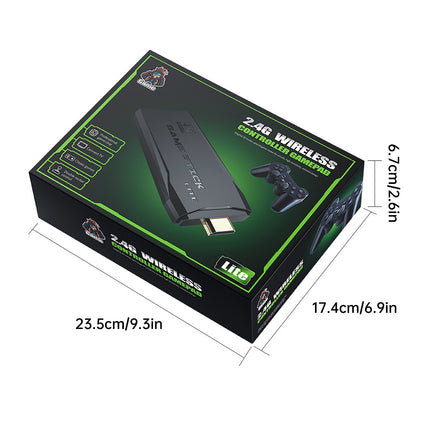 Wireless 2.4G Retro Mini Arcade Game Console HD Home Gaming System For TV