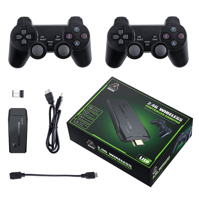 Wireless 2.4G Retro Mini Arcade Game Console HD Home Gaming System For TV