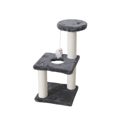 Cat Climbing Frame Small Cat Tree Scratching Post Jumping Tower for Indoor Use