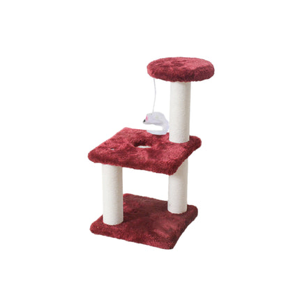 Cat Climbing Frame Small Cat Tree Scratching Post Jumping Tower for Indoor Use