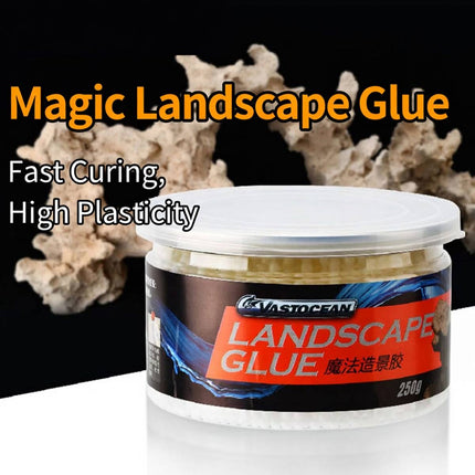 Aquarium Landscape Glue Beads 250g Rock Bonding