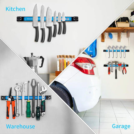 Strong Grip Tool Rack Storage Rack Tool Holder Garage Workshop Organizer