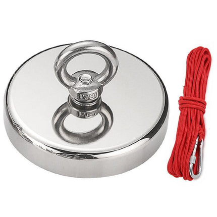 Magnet 130-500KG Salvage Recovery Neodymium Strong Hook Fishing Treasure Hunting - Aimall