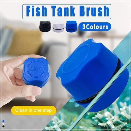 Magnetic Brush Cleaner Cleaning Glass Algae Aquarium Magnet Fish Tank Aquatic AU - Aimall