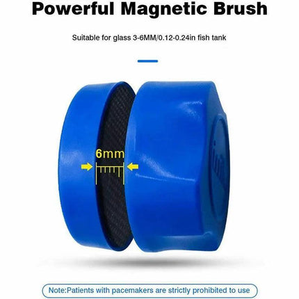 Magnetic Brush Cleaner Cleaning Glass Algae Aquarium Magnet Fish Tank Aquatic AU - Aimall