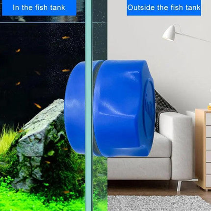 Magnetic Brush Cleaner Cleaning Glass Algae Aquarium Magnet Fish Tank Aquatic AU - Aimall