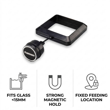 VASTOCEAN Magnetic Aquarium Feeding Ring Floating