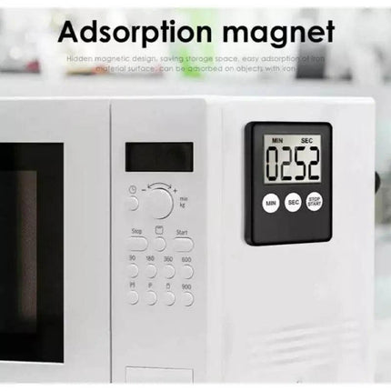 Magnetic Kitchen LCD Digital Timer Countdown Count Down 99 Minute Electronic Egg - Aimall