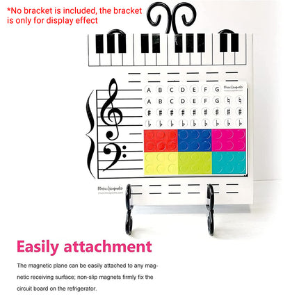 Erasable Music Note Board Kids Creative Inspirational Music Learning Toy