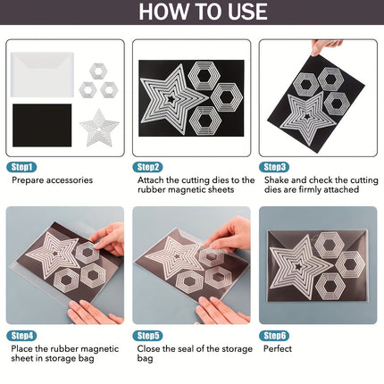 10 Pieces Adhesive Sheet Attraction Patch A4 Flexible Sheets