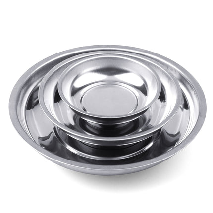 3 4 6 Inch Magnetic Parts Tray Set Stainless Steel Tool Bowl Organizer Holder