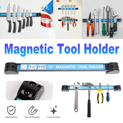 Strong Grip Tool Rack Storage Rack Tool Holder Garage Workshop Organizer