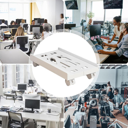 Computer Host Telescopic Bracket Base Chassis Tray Pulley Heightening Rack