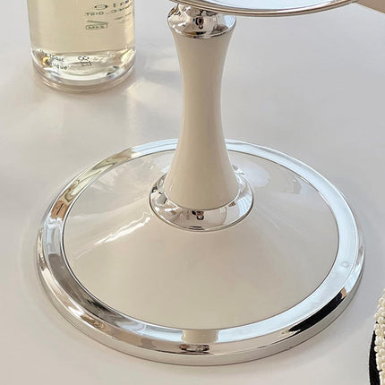 Rotating Dressing Mirror Desktop Double Sided Makeup Vanity Mirror with Base