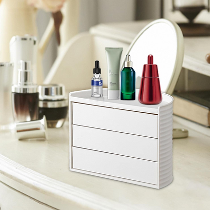 Cosmetics Storage Box Multi Functional Makeup Organizer Lipstick Holder Case