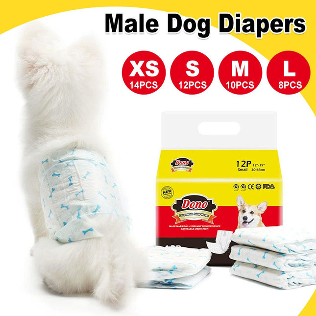 Male Dog Diapers Physiological Pants for Dogs Leakproof Diaper Pants Male Pets