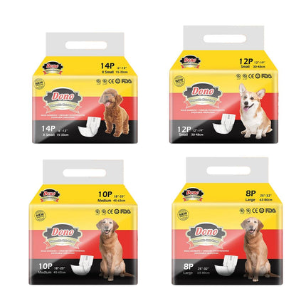 Male Dog Diapers Physiological Pants for Dogs Leakproof Diaper Pants Male Pets