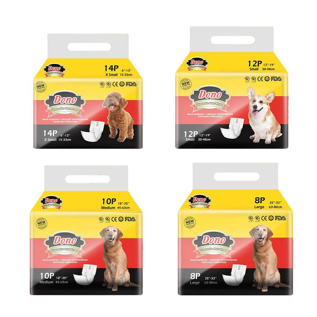 Male Dog Diapers Physiological Pants for Dogs Leakproof Diaper Pants Male Pets