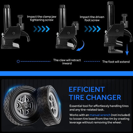 Portable Manual Tire Bead Breaker Easy to Use for Car Motorcycle Tyre Repair