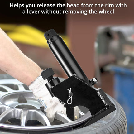 Portable Manual Tire Bead Breaker Easy to Use for Car Motorcycle Tyre Repair