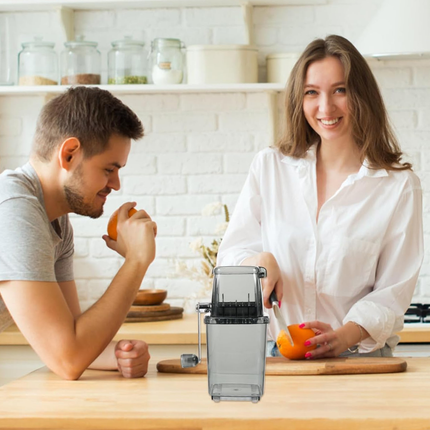 Hand Cranked Ice Crusher Manual Ice Shaver Household Mini Ice Chopper For Drinks