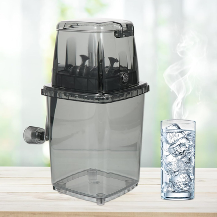 Hand Cranked Ice Crusher Manual Ice Shaver Household Mini Ice Chopper For Drinks