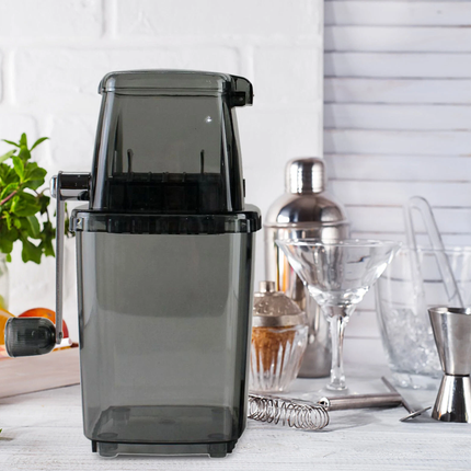 Hand Cranked Ice Crusher Manual Ice Shaver Household Mini Ice Chopper For Drinks