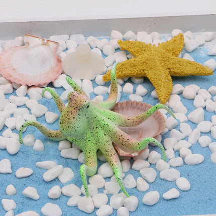 Glowing Aquarium Ornament Simulation Octopus Fish Squid Fish Tank Decoration