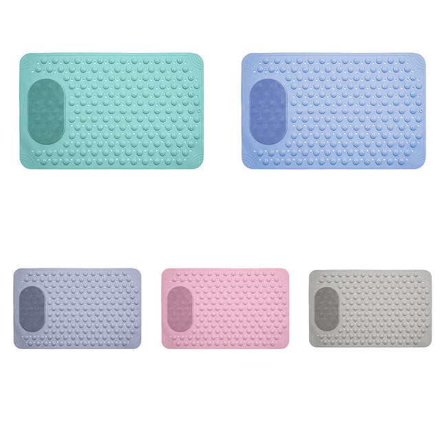 Non Slip Floor Pad Bathroom Tub Mat Bath Shower Mat with Round Massage Point
