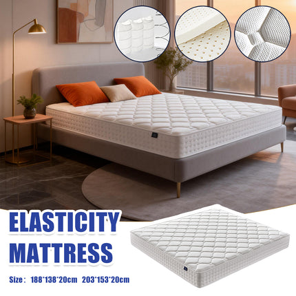 High End Premium Comfort Breathable Elastic Mattress Silent Operation Anti Mite
