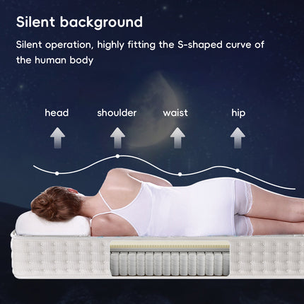 High End Premium Comfort Breathable Elastic Mattress Silent Operation Anti Mite