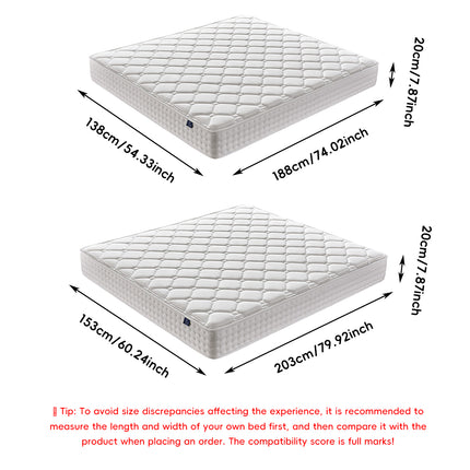 High End Premium Comfort Breathable Elastic Mattress Silent Operation Anti Mite
