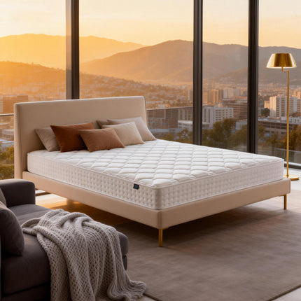 High End Premium Comfort Breathable Elastic Mattress Silent Operation Anti Mite