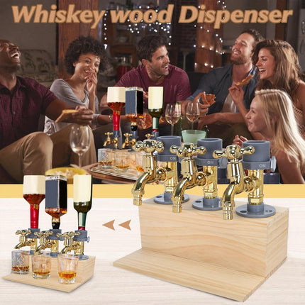 3 Sizes Wine Decanter for Home Bar Party Quick Pour Leakproof Easy Clean Durable