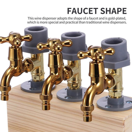 3 Sizes Wine Decanter for Home Bar Party Quick Pour Leakproof Easy Clean Durable