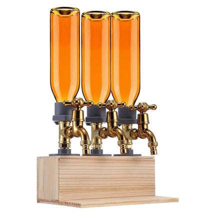 3 Sizes Wine Decanter for Home Bar Party Quick Pour Leakproof Easy Clean Durable