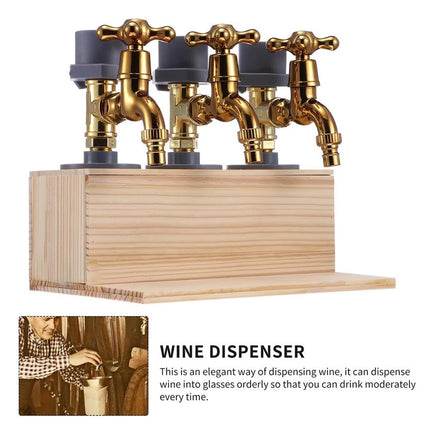 3 Sizes Wine Decanter for Home Bar Party Quick Pour Leakproof Easy Clean Durable