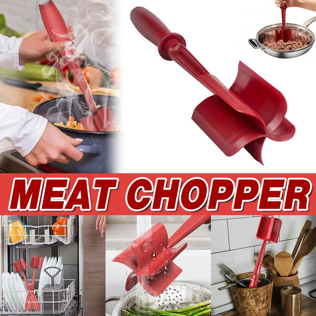 Handheld Meat Shredder Kitchen Meat Rammer Spatula Pulled Pork Cutter Tool